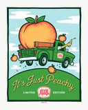 Ale 8 One, Peach, 12 Ounce Glass Bottles