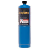 Bernzomatic Standard Propane Fuel Cylinder, 14.1 oz, Pack of 12, 1 Case