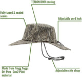 Frogg Toggs Pilot II Waterproof Boonie Hat- Mossy Oak Bottomlands