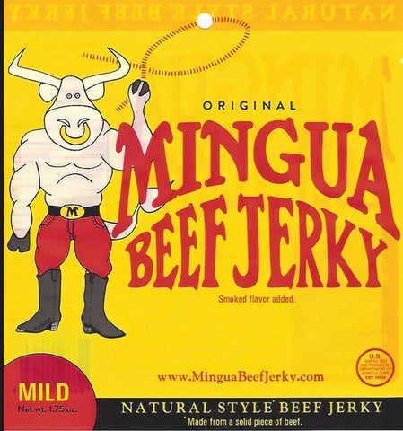 Mingua Beef Jerky, Original (Mild)