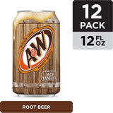A&W Root Beer, 12 Ounce, 12 Pack Cans