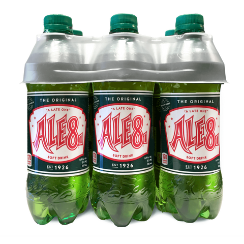 Ale 8 One, 16.9 Ounce Plastic Bottles (6 Pack)