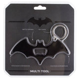 Batman Bottle Opener Keychain, Multi Keyring, Officially Licensed