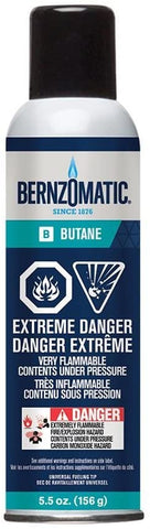 Bernzomatic 5.5 oz. Butane Gas Refill Canister