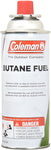 Coleman Fuel Butane Canister 8.8 oz, White/Red