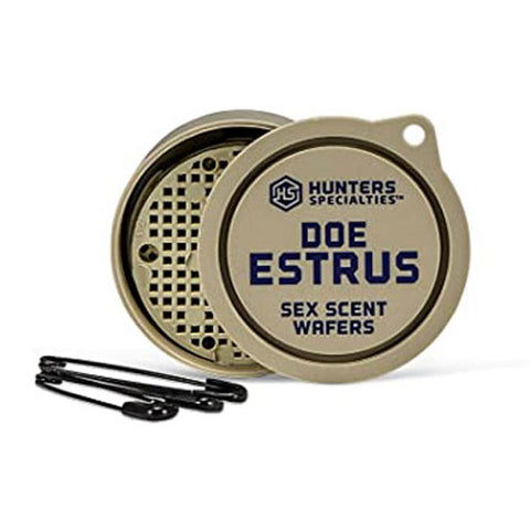 Hunters Specialties Doe Estrus Scent Wafers, 3 Pack
