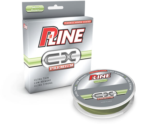 P-Line CX Premium Fluorocarbon Line, Moss Green – The General Store KY