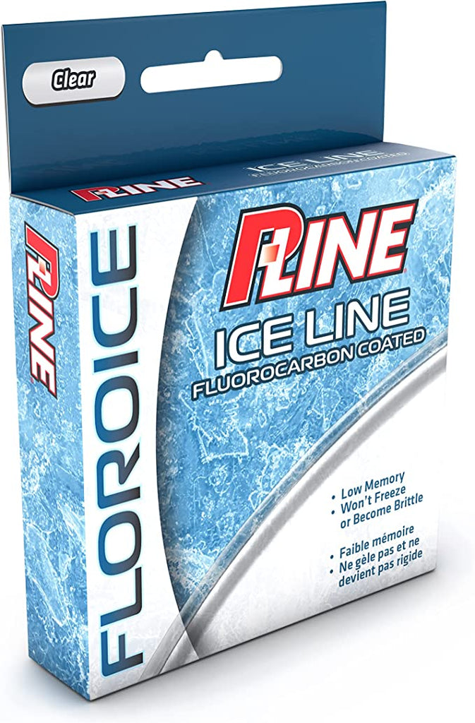 P-Line Fishing Floroice Line 100yd Clear 02 lbs