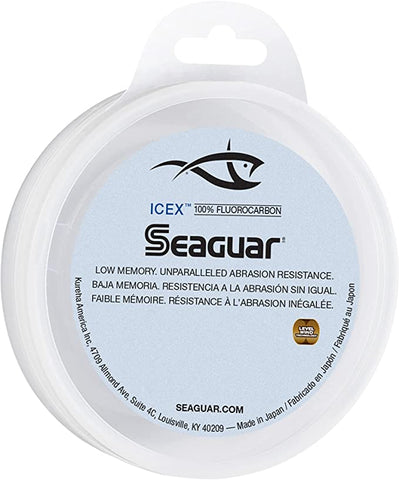 Seaguar IceX Fluorocarbon Fishing Line, 50 YD